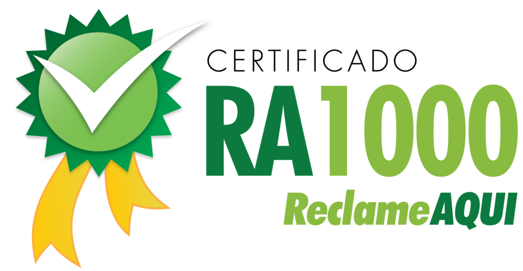Certificado RA1000 ReclameAQUI